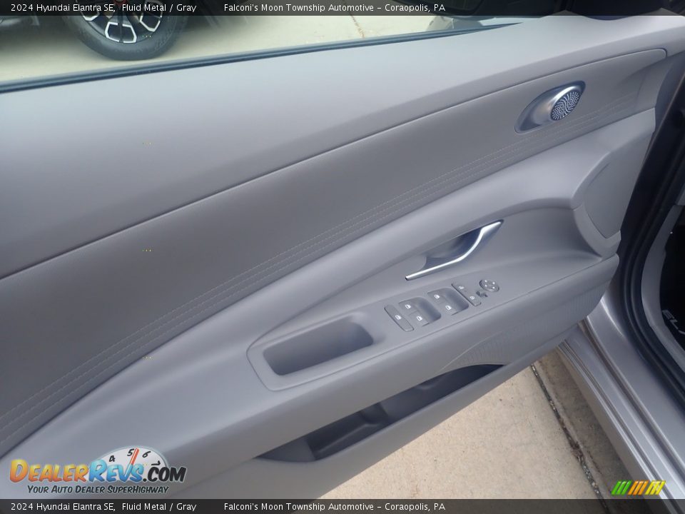 2024 Hyundai Elantra SE Fluid Metal / Gray Photo #14