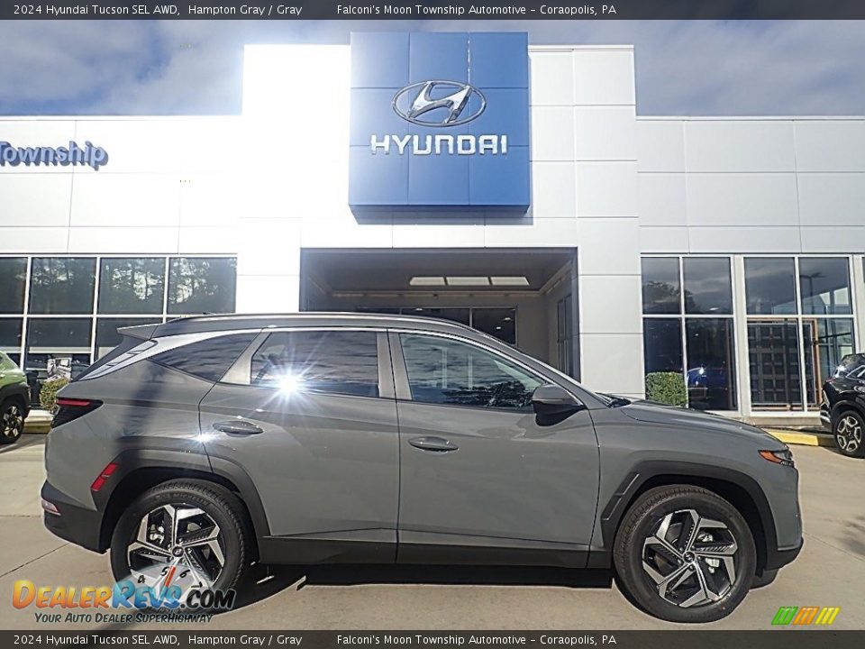 2024 Hyundai Tucson SEL AWD Hampton Gray / Gray Photo #1