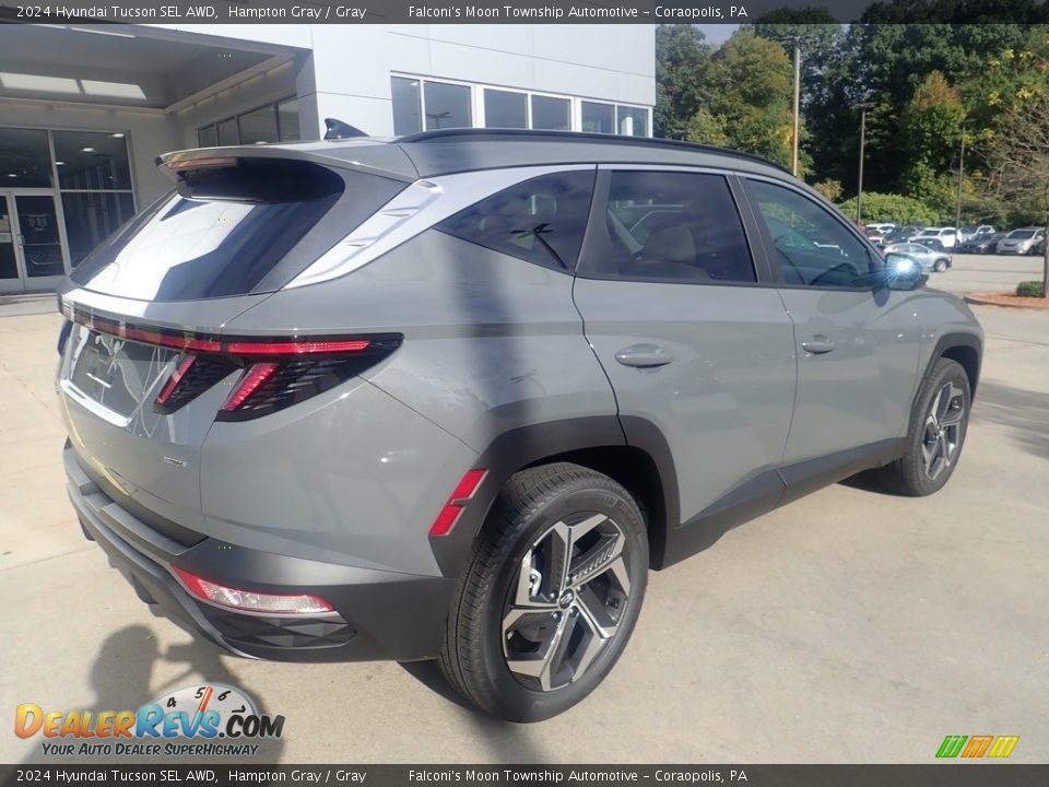 2024 Hyundai Tucson SEL AWD Hampton Gray / Gray Photo #2