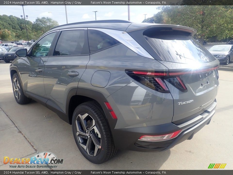 2024 Hyundai Tucson SEL AWD Hampton Gray / Gray Photo #5