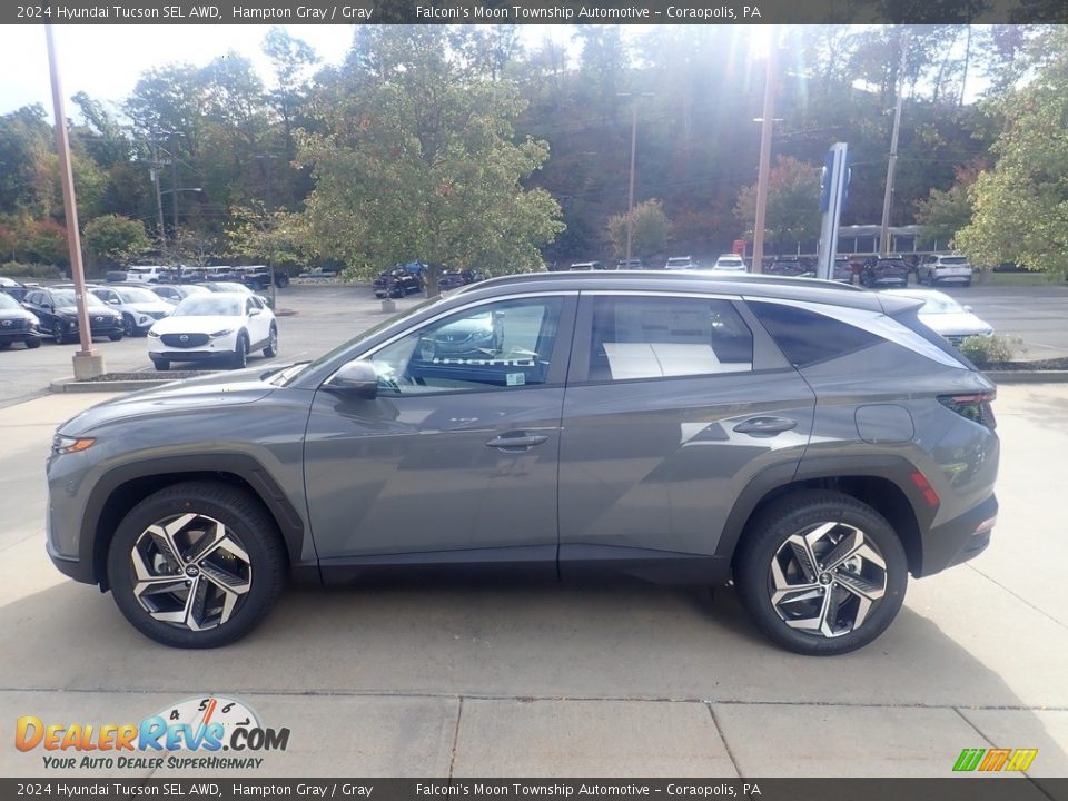 2024 Hyundai Tucson SEL AWD Hampton Gray / Gray Photo #6