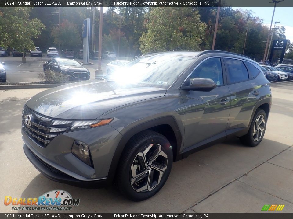 2024 Hyundai Tucson SEL AWD Hampton Gray / Gray Photo #7