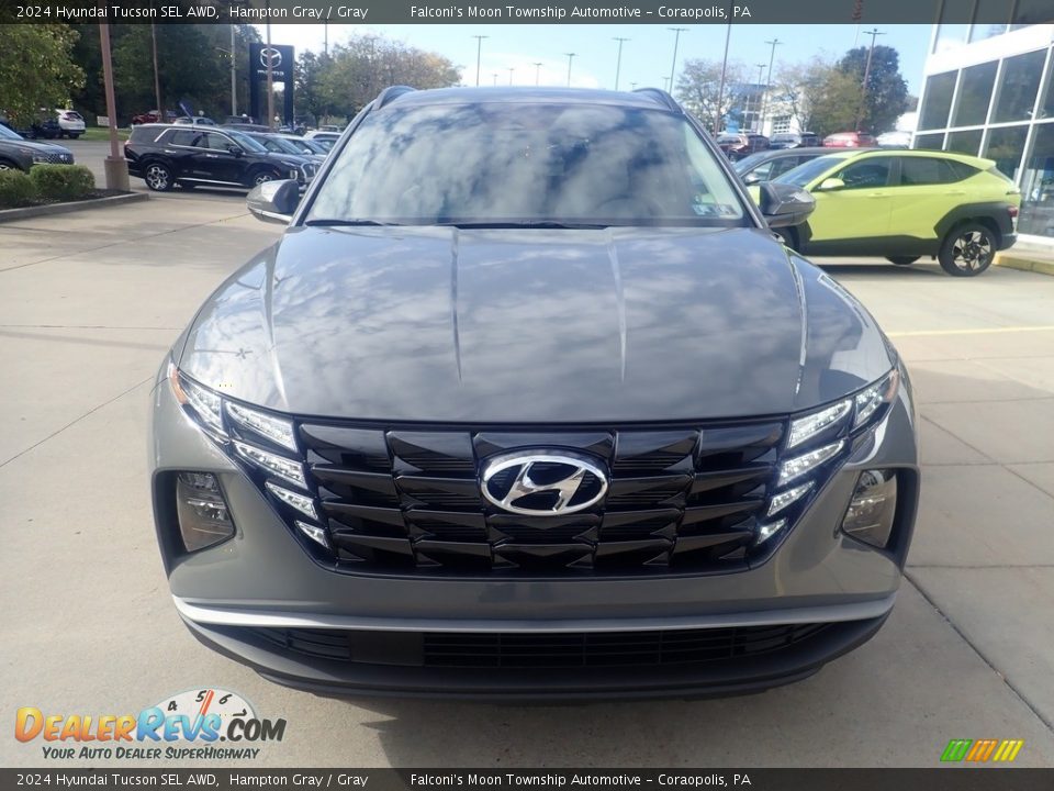 2024 Hyundai Tucson SEL AWD Hampton Gray / Gray Photo #8