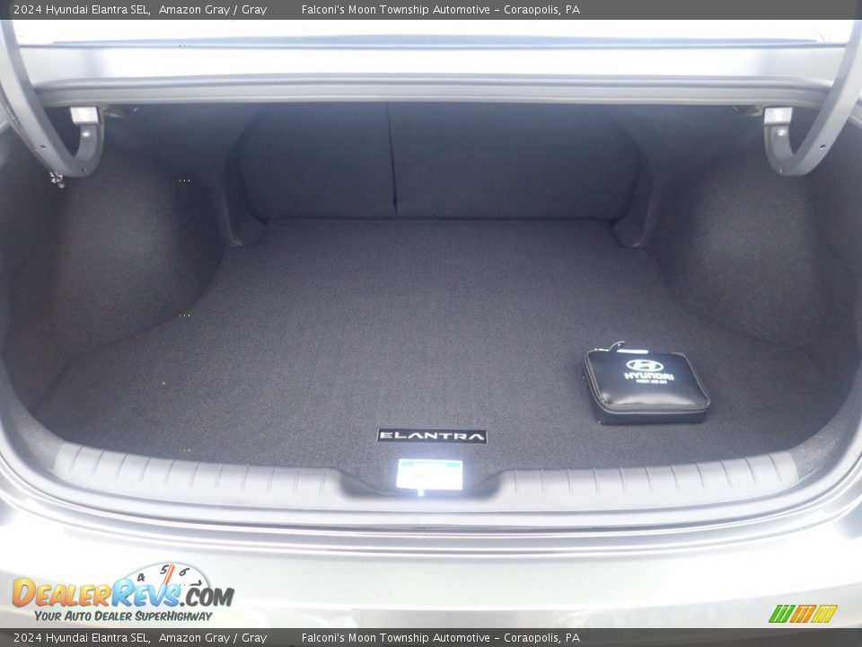 2024 Hyundai Elantra SEL Amazon Gray / Gray Photo #4