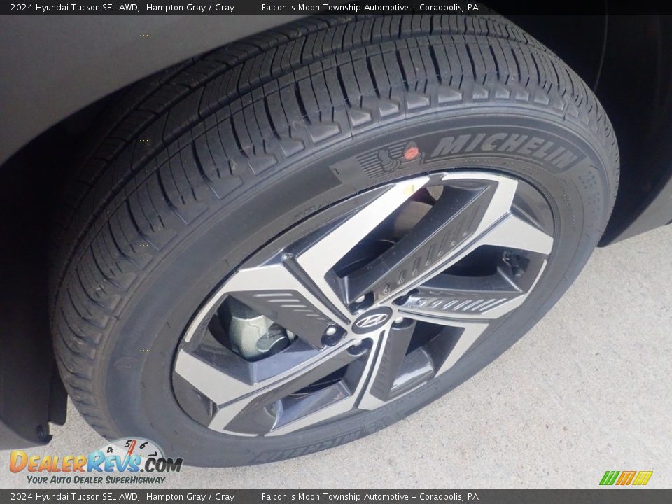 2024 Hyundai Tucson SEL AWD Hampton Gray / Gray Photo #10