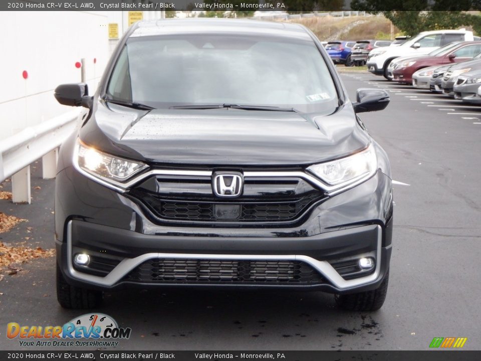 2020 Honda CR-V EX-L AWD Crystal Black Pearl / Black Photo #3