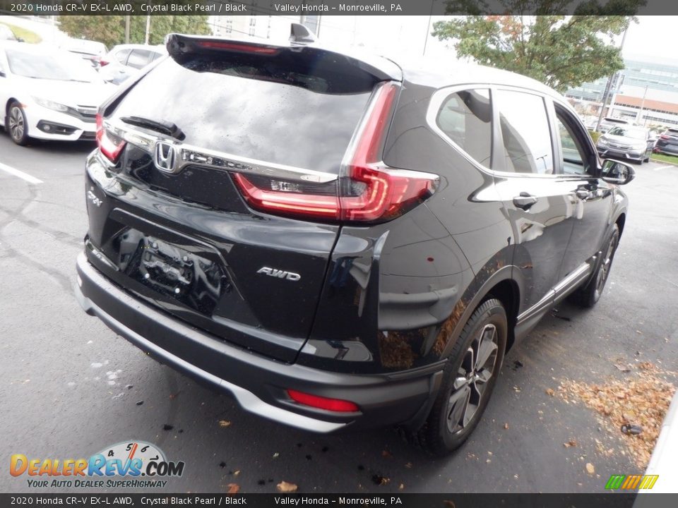 2020 Honda CR-V EX-L AWD Crystal Black Pearl / Black Photo #5