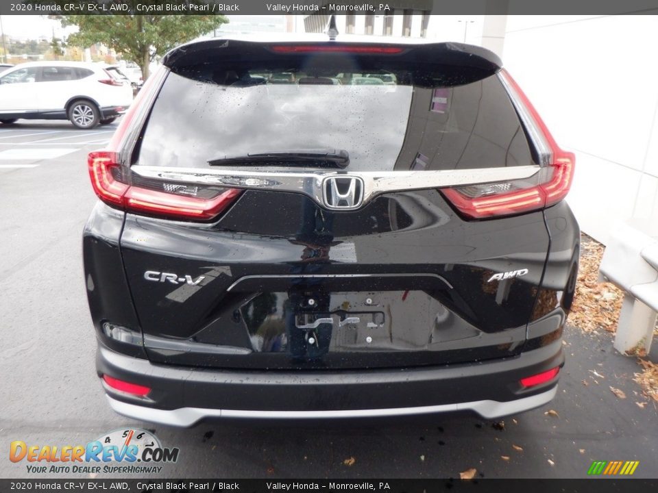 2020 Honda CR-V EX-L AWD Crystal Black Pearl / Black Photo #6