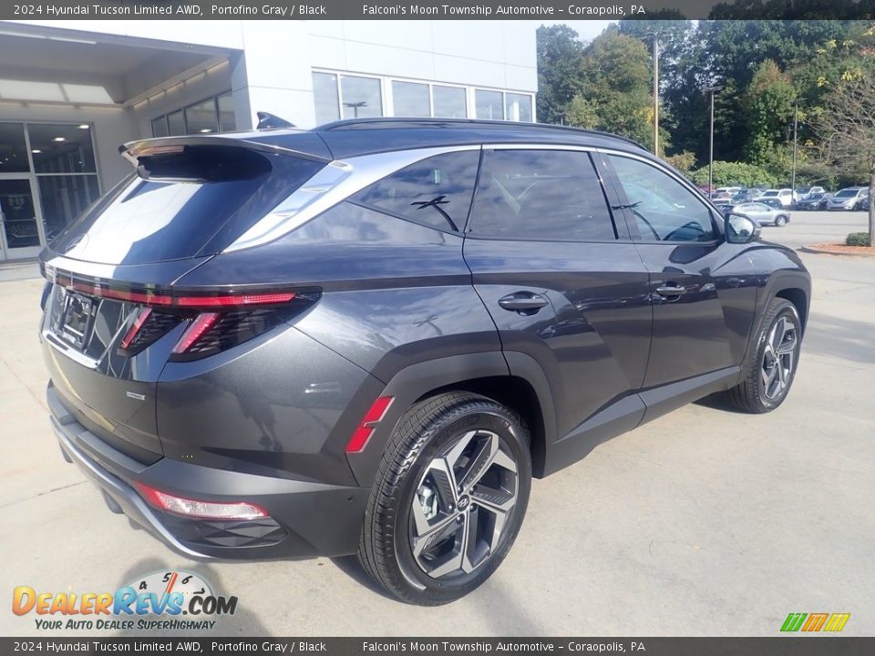 2024 Hyundai Tucson Limited AWD Portofino Gray / Black Photo #2