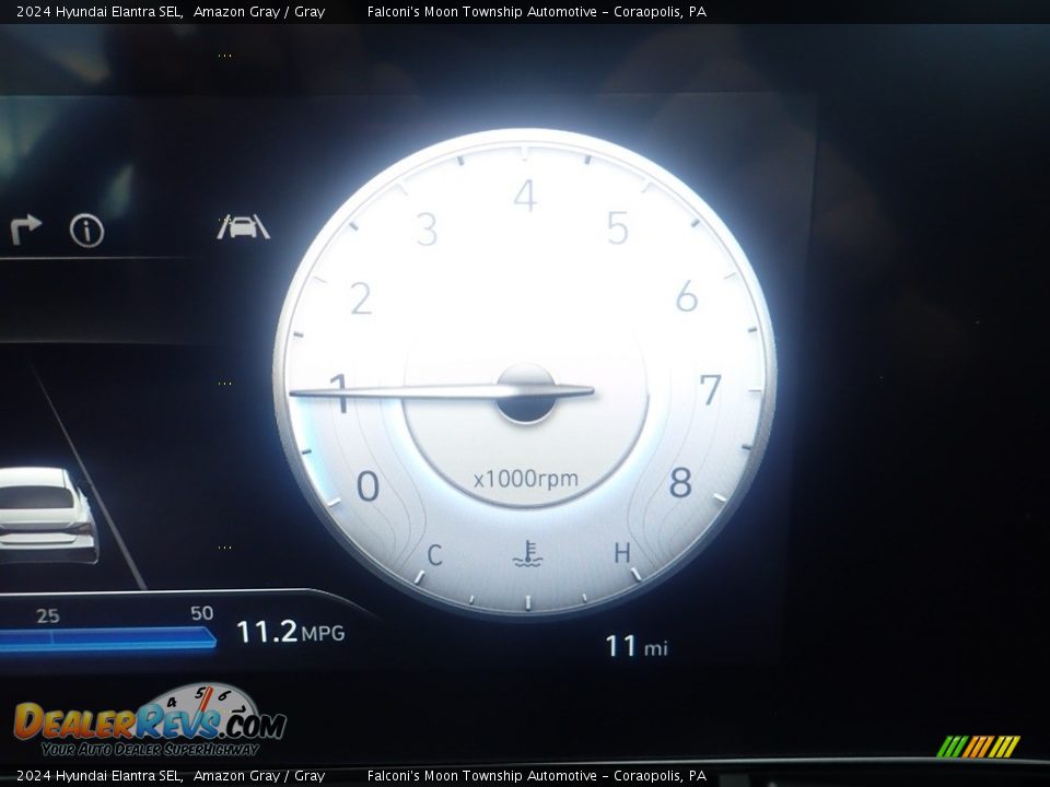 2024 Hyundai Elantra SEL Amazon Gray / Gray Photo #19
