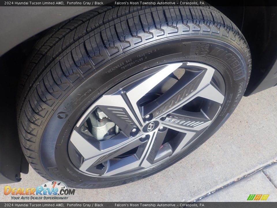 2024 Hyundai Tucson Limited AWD Portofino Gray / Black Photo #10