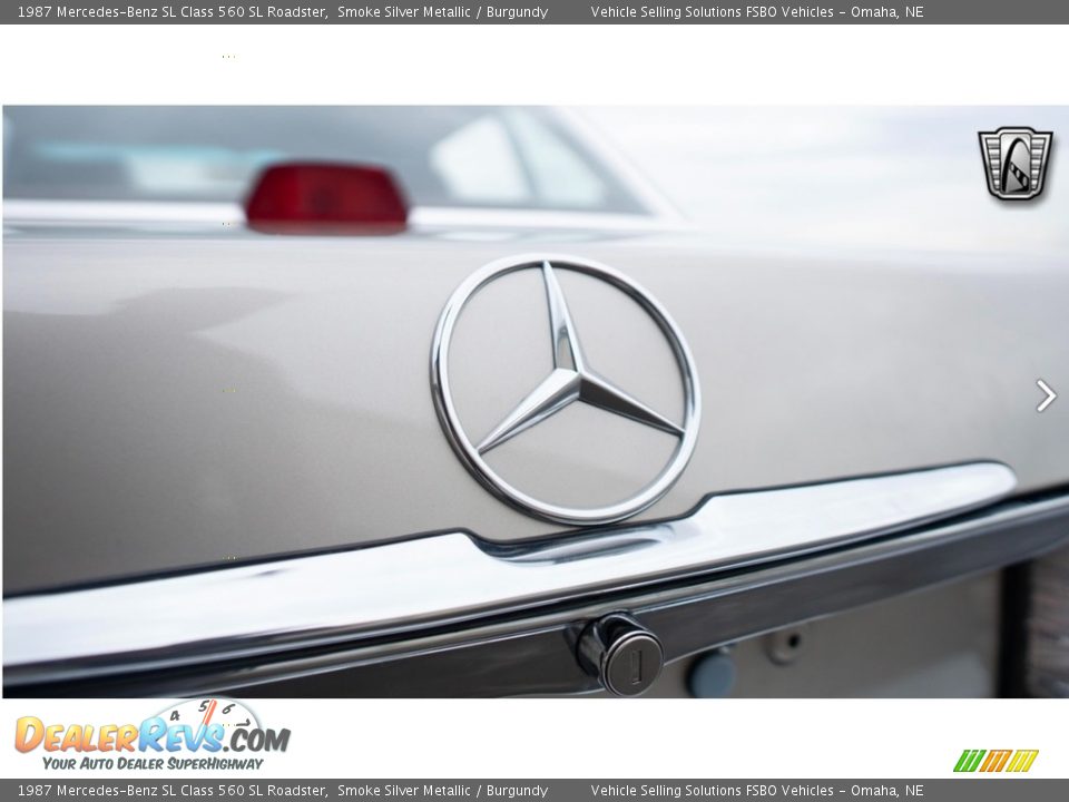 1987 Mercedes-Benz SL Class 560 SL Roadster Logo Photo #31