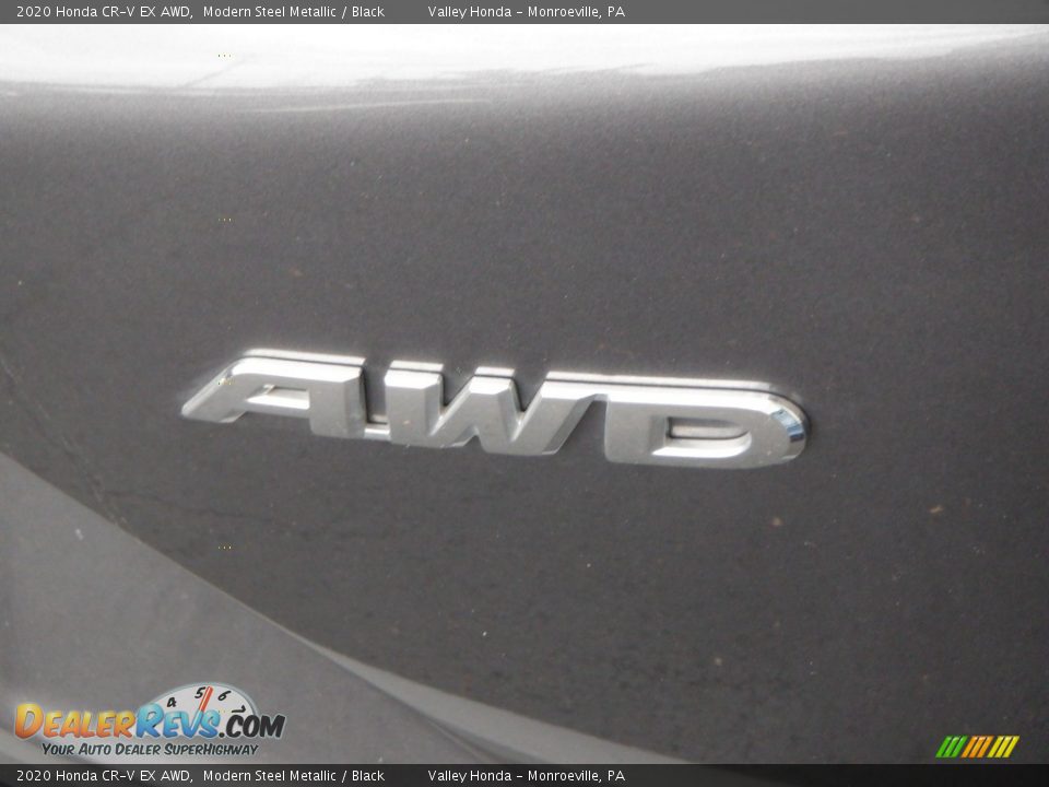 2020 Honda CR-V EX AWD Modern Steel Metallic / Black Photo #6