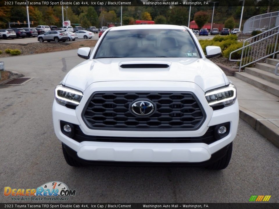 2023 Toyota Tacoma TRD Sport Double Cab 4x4 Ice Cap / Black/Cement Photo #5