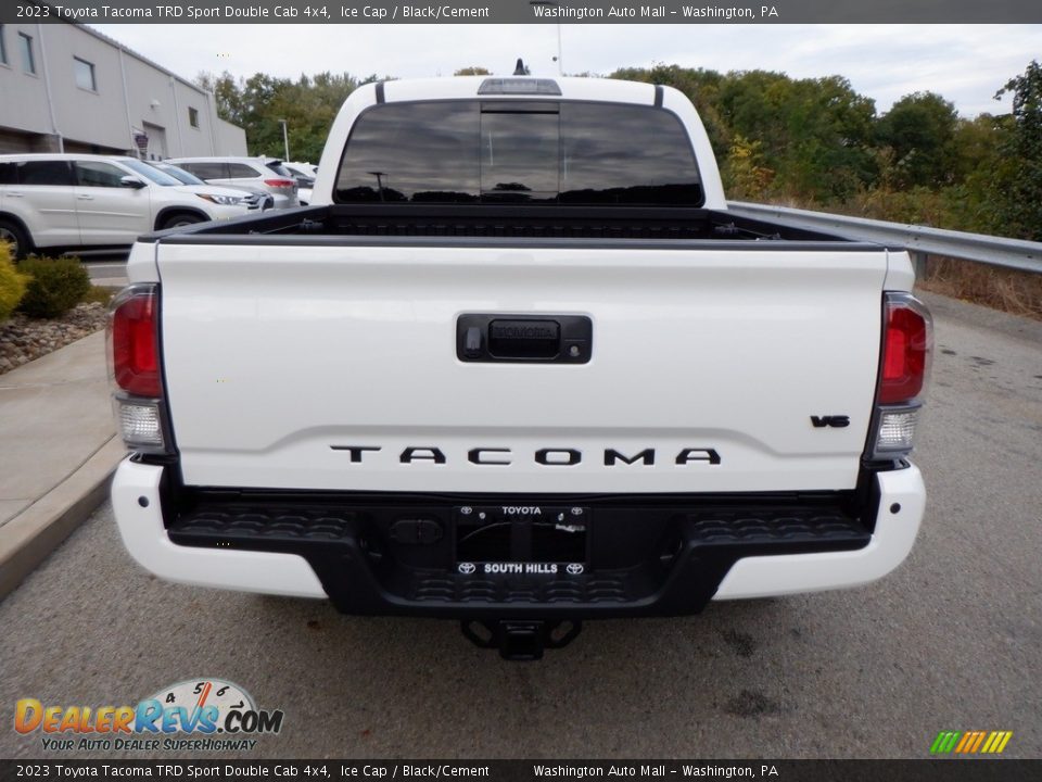2023 Toyota Tacoma TRD Sport Double Cab 4x4 Ice Cap / Black/Cement Photo #7