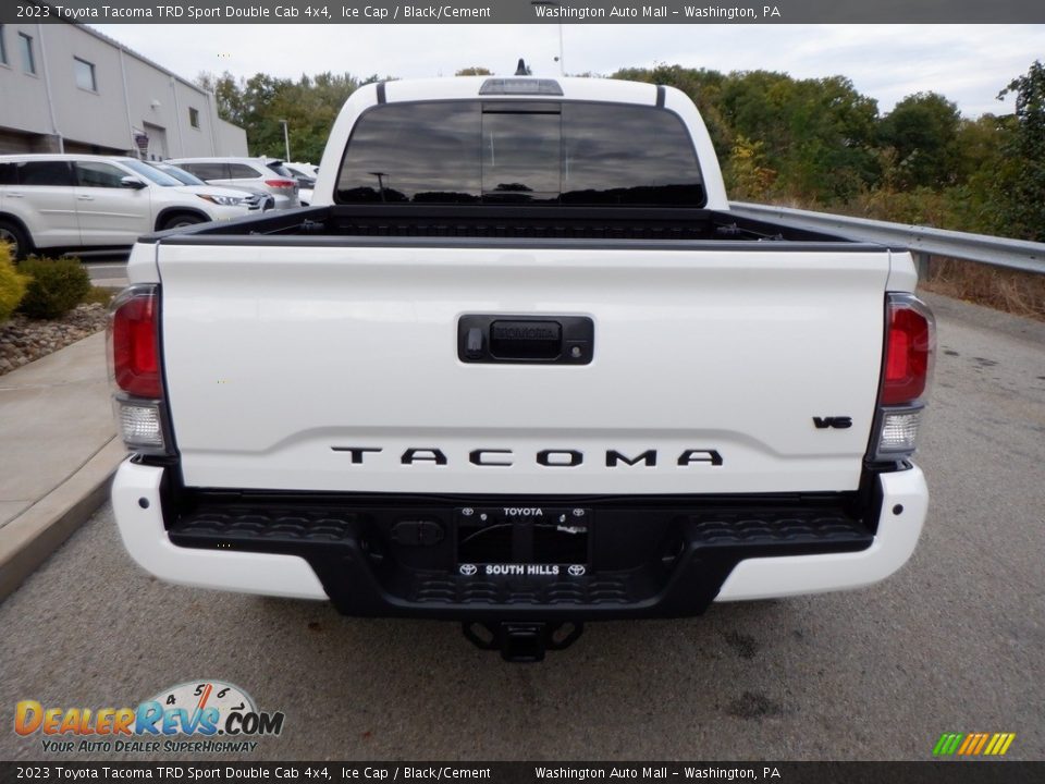 2023 Toyota Tacoma TRD Sport Double Cab 4x4 Ice Cap / Black/Cement Photo #7