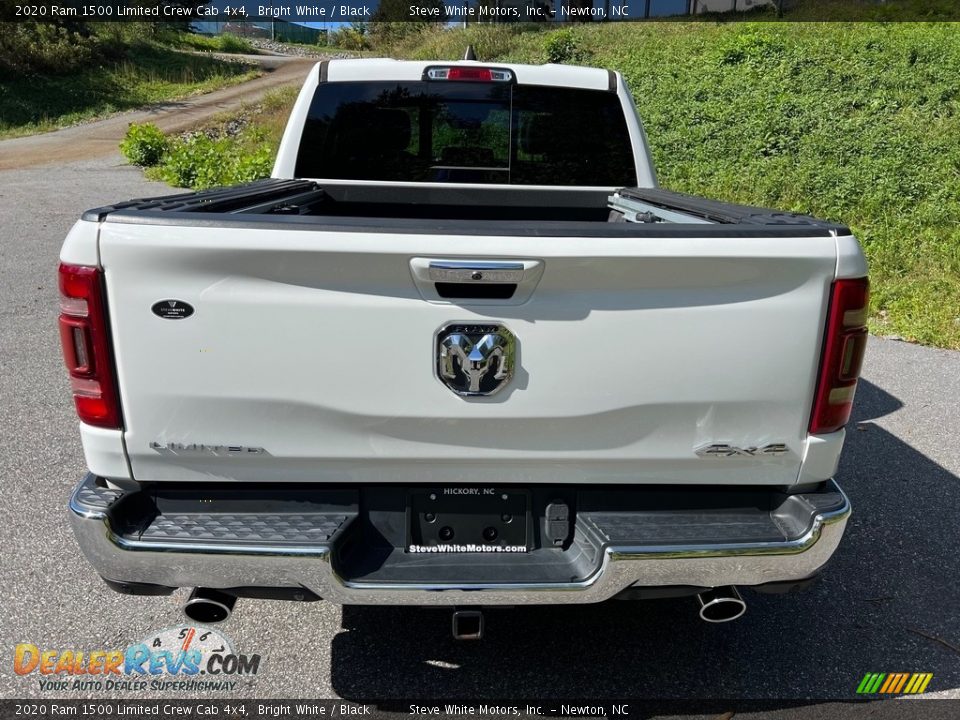 2020 Ram 1500 Limited Crew Cab 4x4 Bright White / Black Photo #9