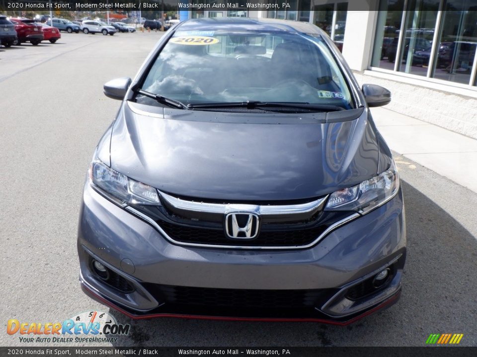 2020 Honda Fit Sport Modern Steel Metallic / Black Photo #10