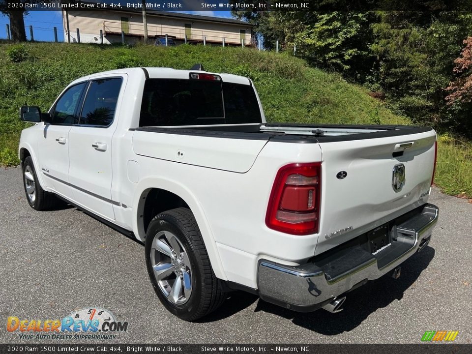 2020 Ram 1500 Limited Crew Cab 4x4 Bright White / Black Photo #11