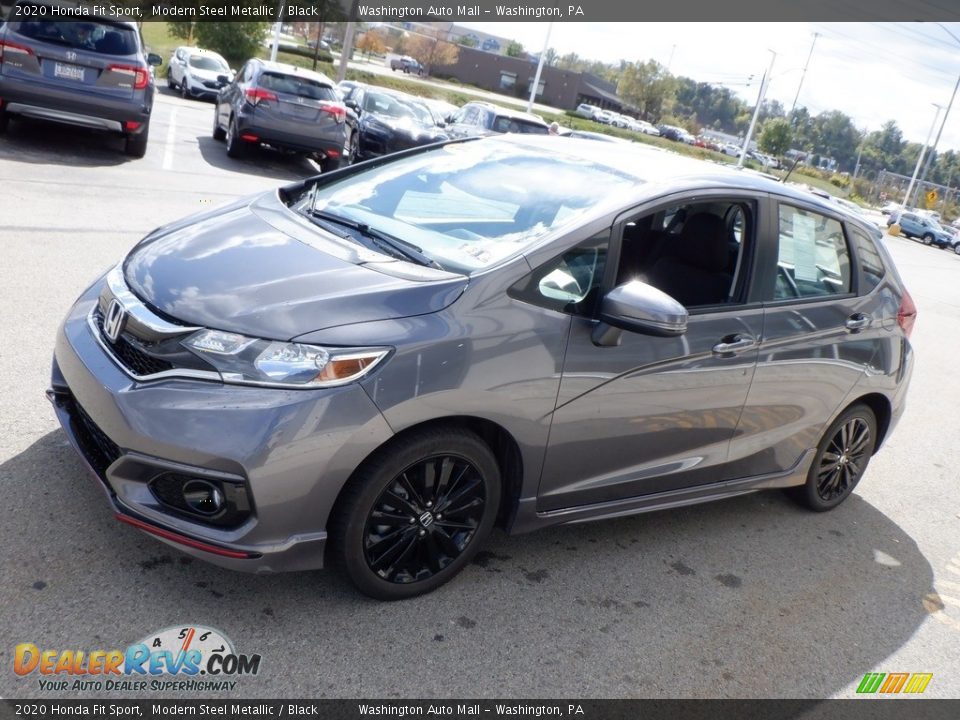 Modern Steel Metallic 2020 Honda Fit Sport Photo #11