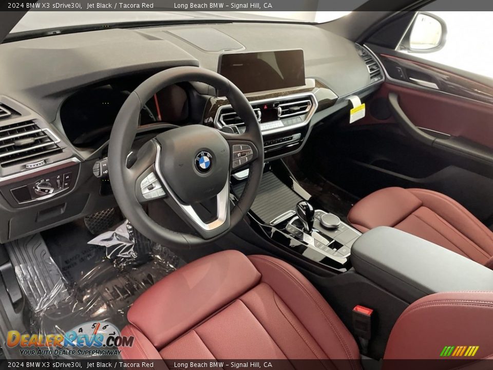 Tacora Red Interior - 2024 BMW X3 sDrive30i Photo #12