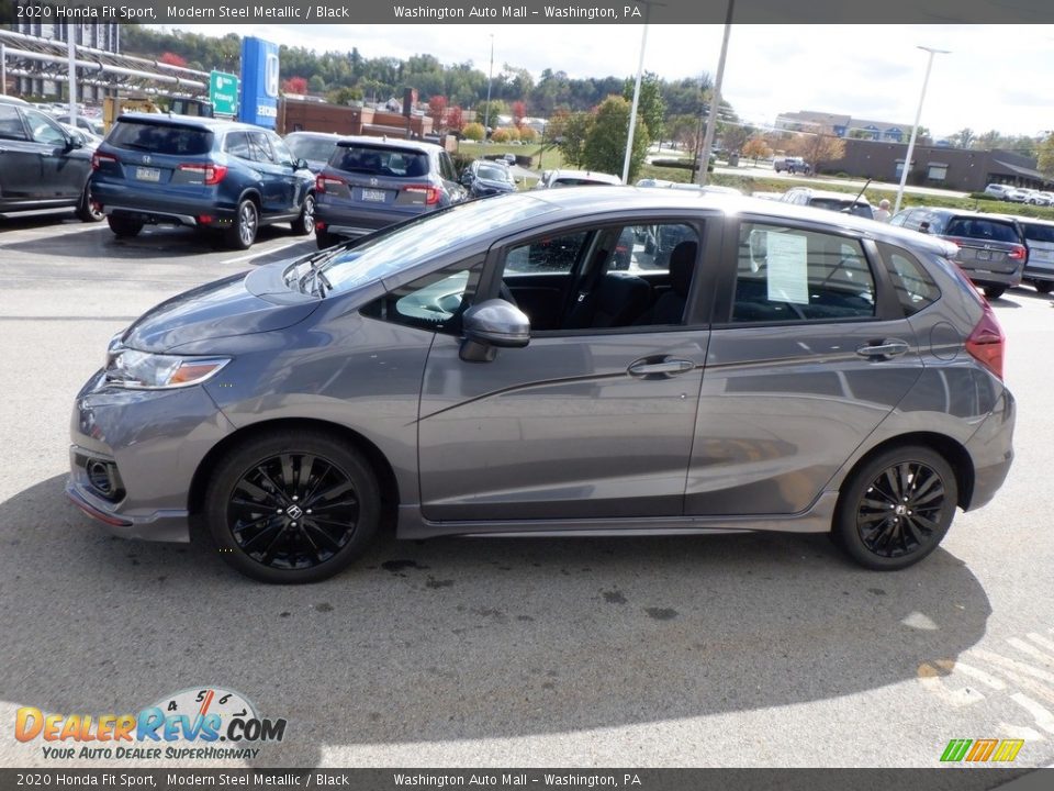 Modern Steel Metallic 2020 Honda Fit Sport Photo #12