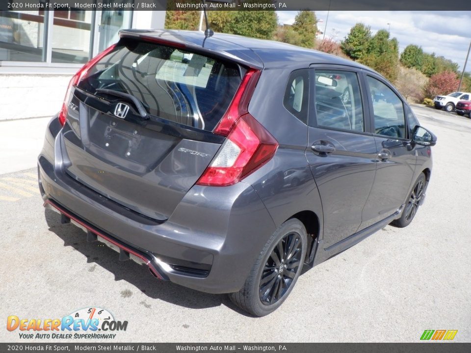 Modern Steel Metallic 2020 Honda Fit Sport Photo #14