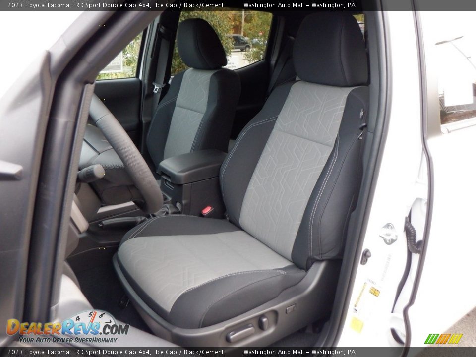 Front Seat of 2023 Toyota Tacoma TRD Sport Double Cab 4x4 Photo #16