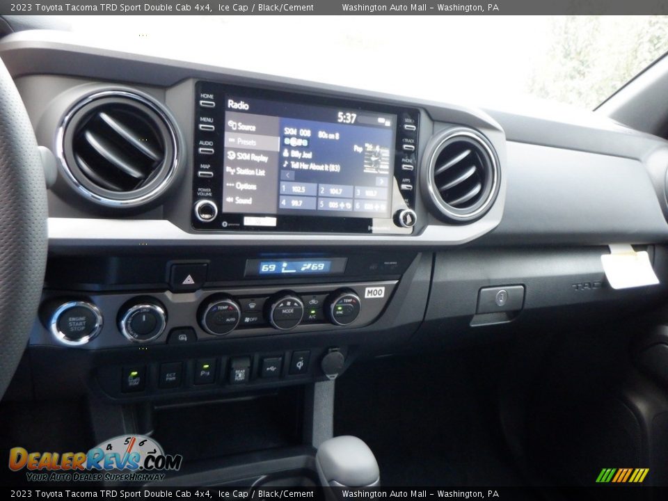 Dashboard of 2023 Toyota Tacoma TRD Sport Double Cab 4x4 Photo #19