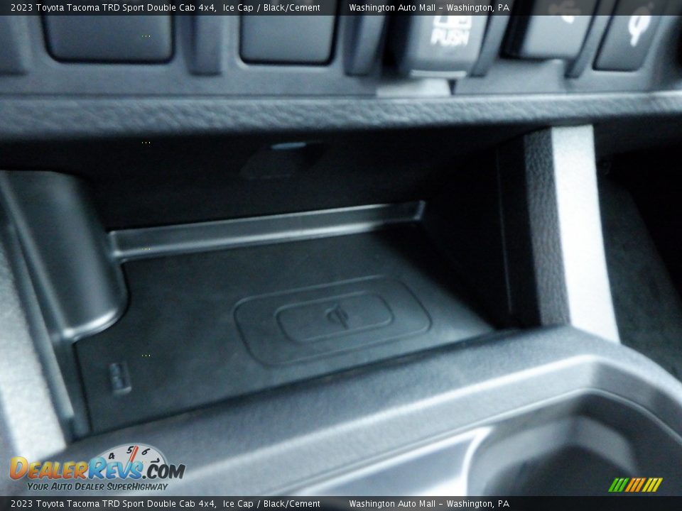 2023 Toyota Tacoma TRD Sport Double Cab 4x4 Ice Cap / Black/Cement Photo #21
