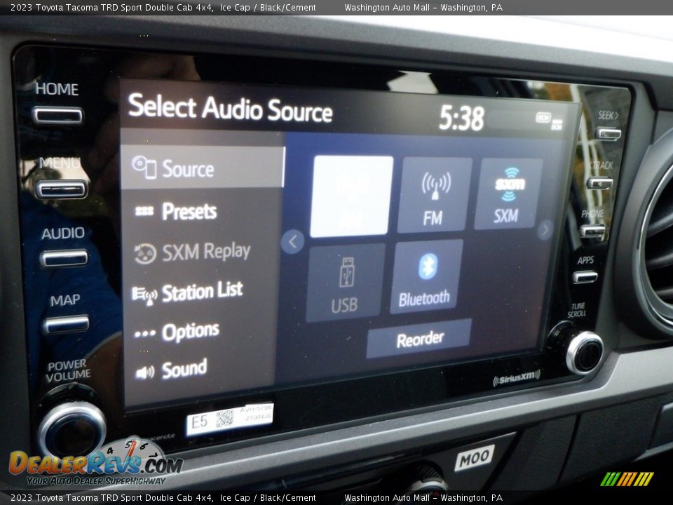 Controls of 2023 Toyota Tacoma TRD Sport Double Cab 4x4 Photo #22