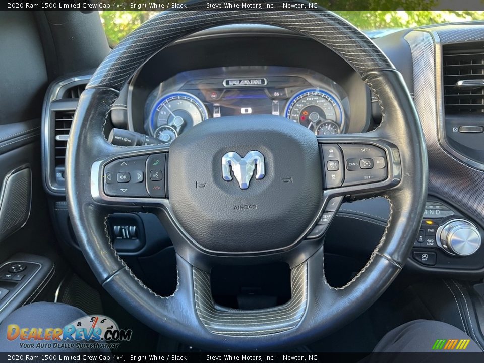 2020 Ram 1500 Limited Crew Cab 4x4 Steering Wheel Photo #25