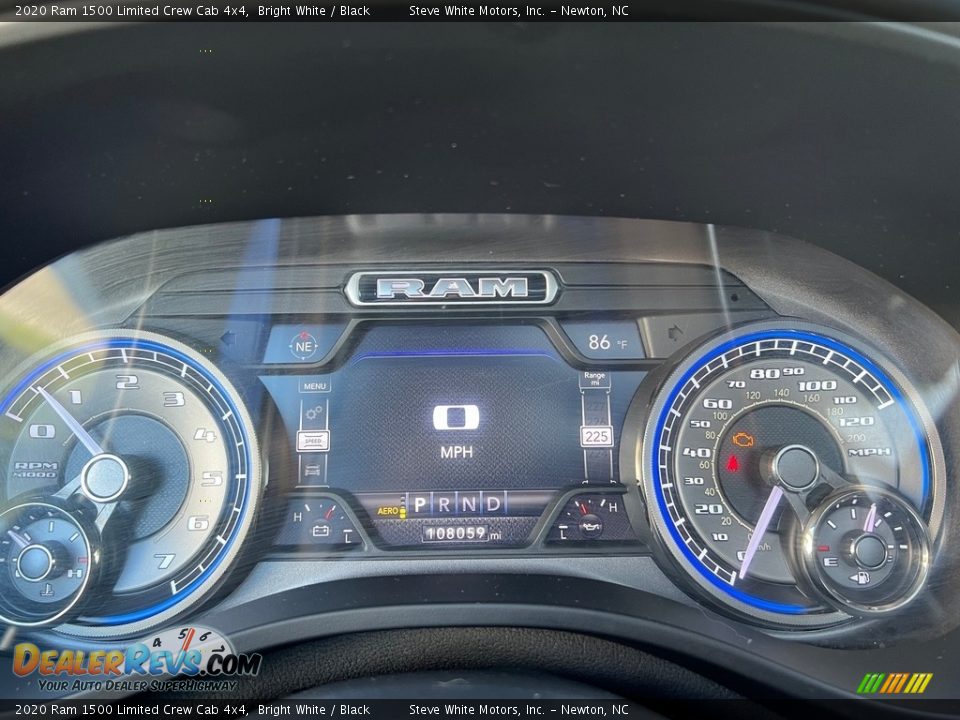 2020 Ram 1500 Limited Crew Cab 4x4 Gauges Photo #26