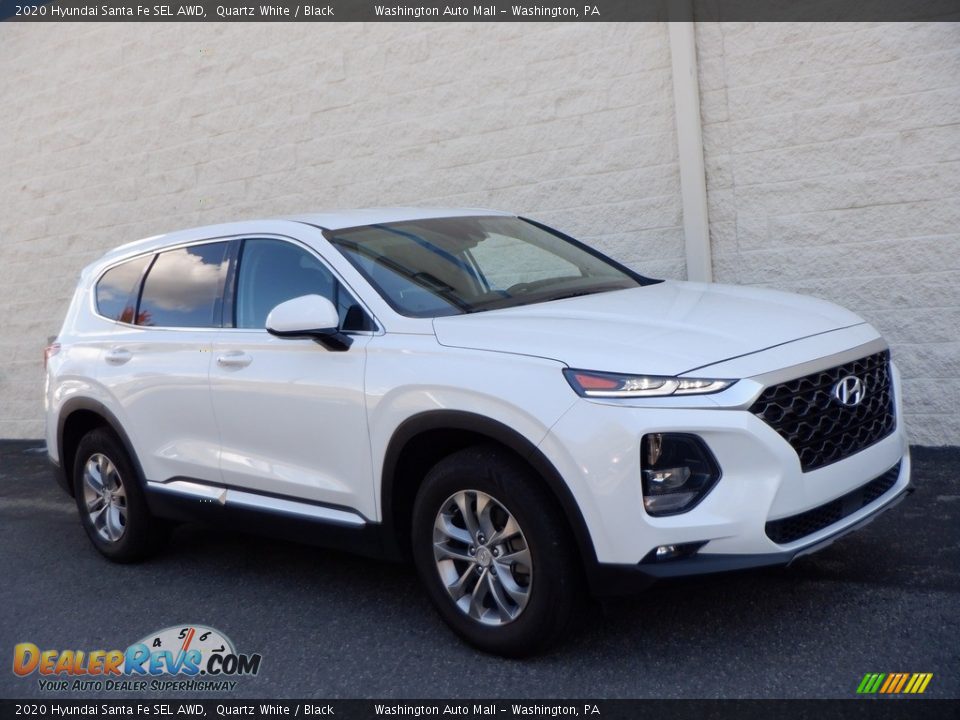 Front 3/4 View of 2020 Hyundai Santa Fe SEL AWD Photo #1