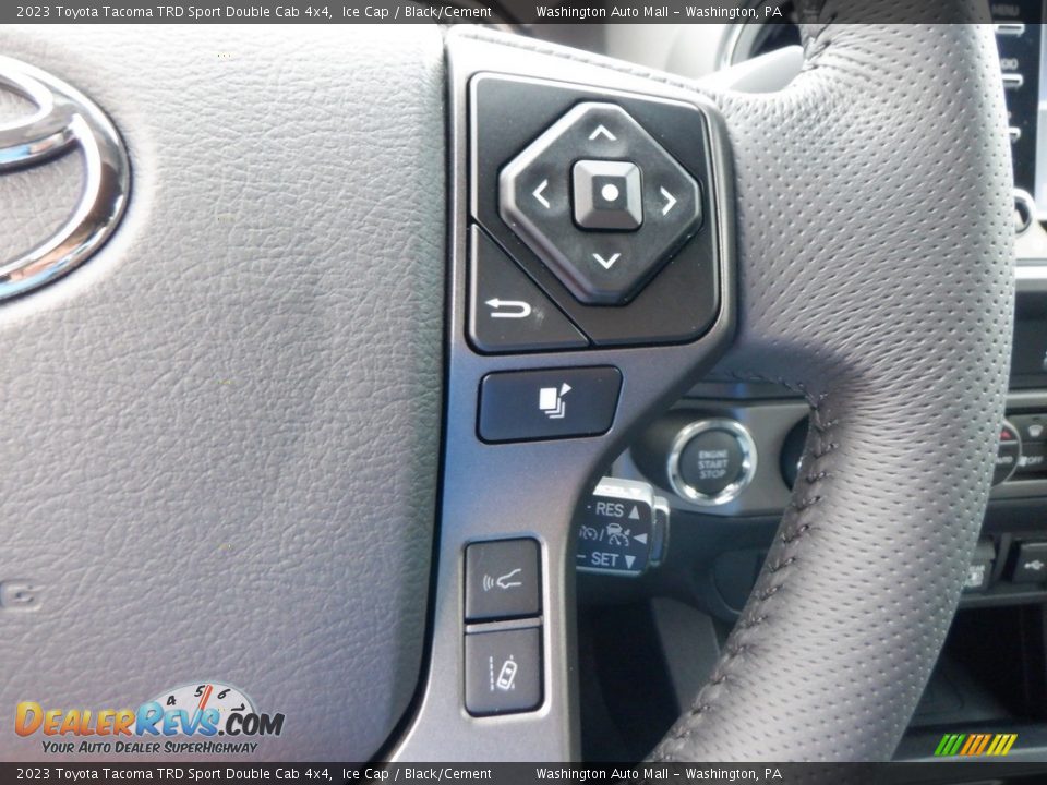 2023 Toyota Tacoma TRD Sport Double Cab 4x4 Steering Wheel Photo #29