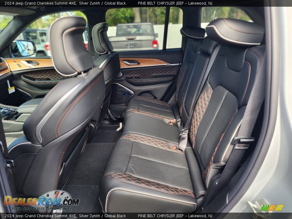 Rear Seat of 2024 Jeep Grand Cherokee Summit 4XE Photo #9