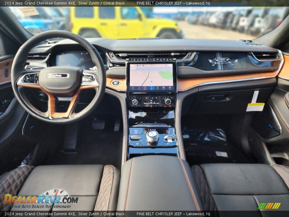 Global Black Interior - 2024 Jeep Grand Cherokee Summit 4XE Photo #10