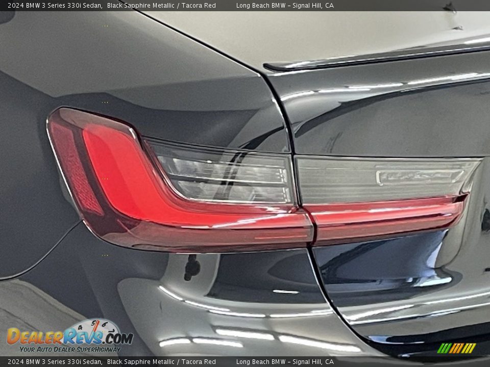 2024 BMW 3 Series 330i Sedan Black Sapphire Metallic / Tacora Red Photo #6