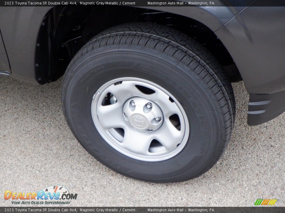 2023 Toyota Tacoma SR Double Cab 4x4 Wheel Photo #3