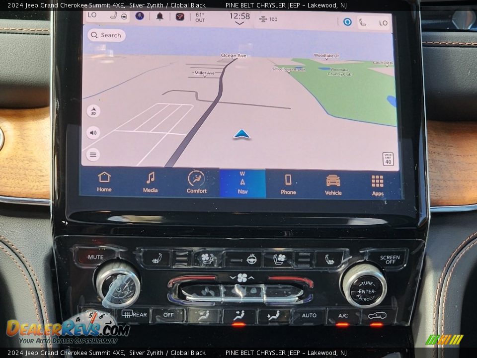 Navigation of 2024 Jeep Grand Cherokee Summit 4XE Photo #13