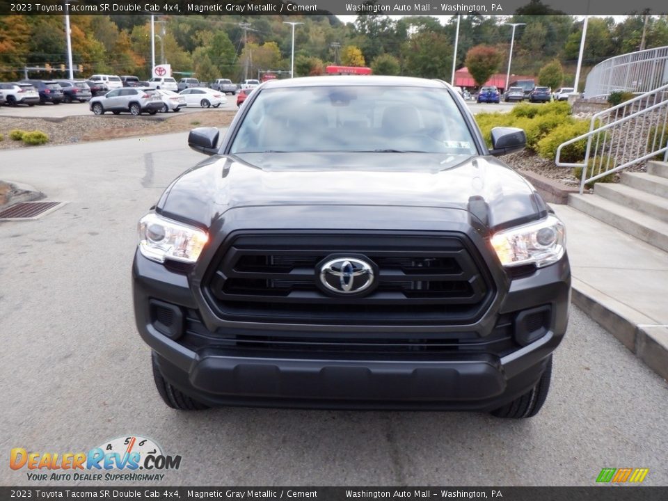 2023 Toyota Tacoma SR Double Cab 4x4 Magnetic Gray Metallic / Cement Photo #4