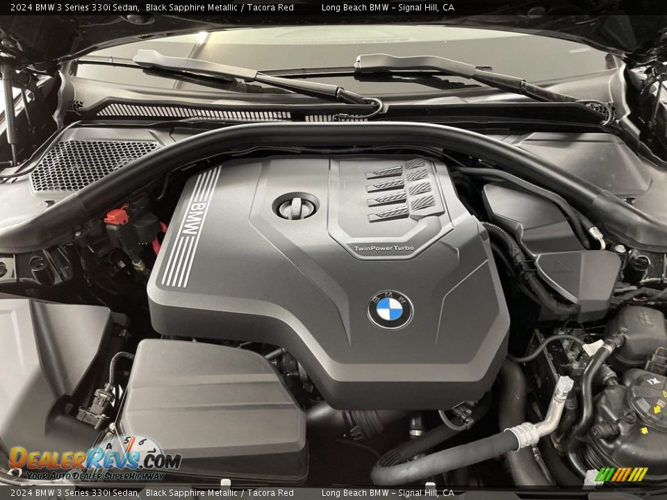 2024 BMW 3 Series 330i Sedan 2.0 Liter DI TwinPower Turbocharged DOHC 16-Valve VVT 4 Cylinder Engine Photo #9