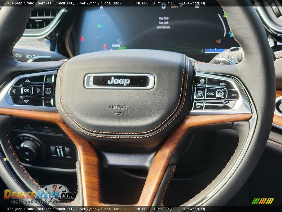 2024 Jeep Grand Cherokee Summit 4XE Steering Wheel Photo #14