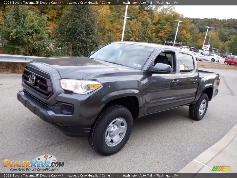 Magnetic Gray Metallic 2023 Toyota Tacoma SR Double Cab 4x4 Photo #5