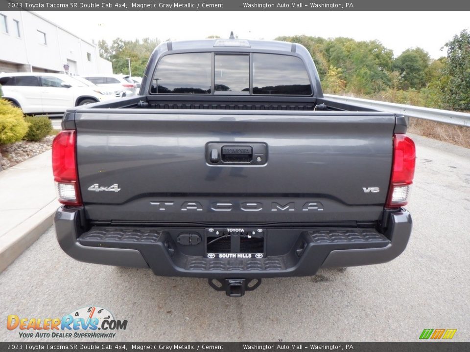 2023 Toyota Tacoma SR Double Cab 4x4 Magnetic Gray Metallic / Cement Photo #6