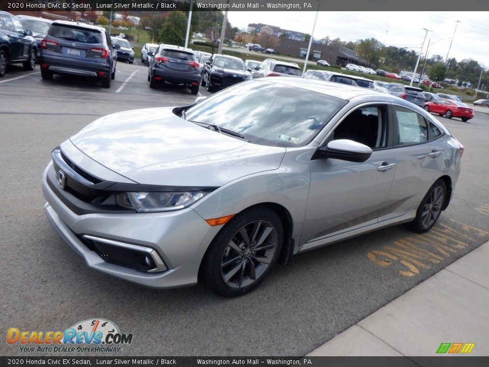 Lunar Silver Metallic 2020 Honda Civic EX Sedan Photo #12