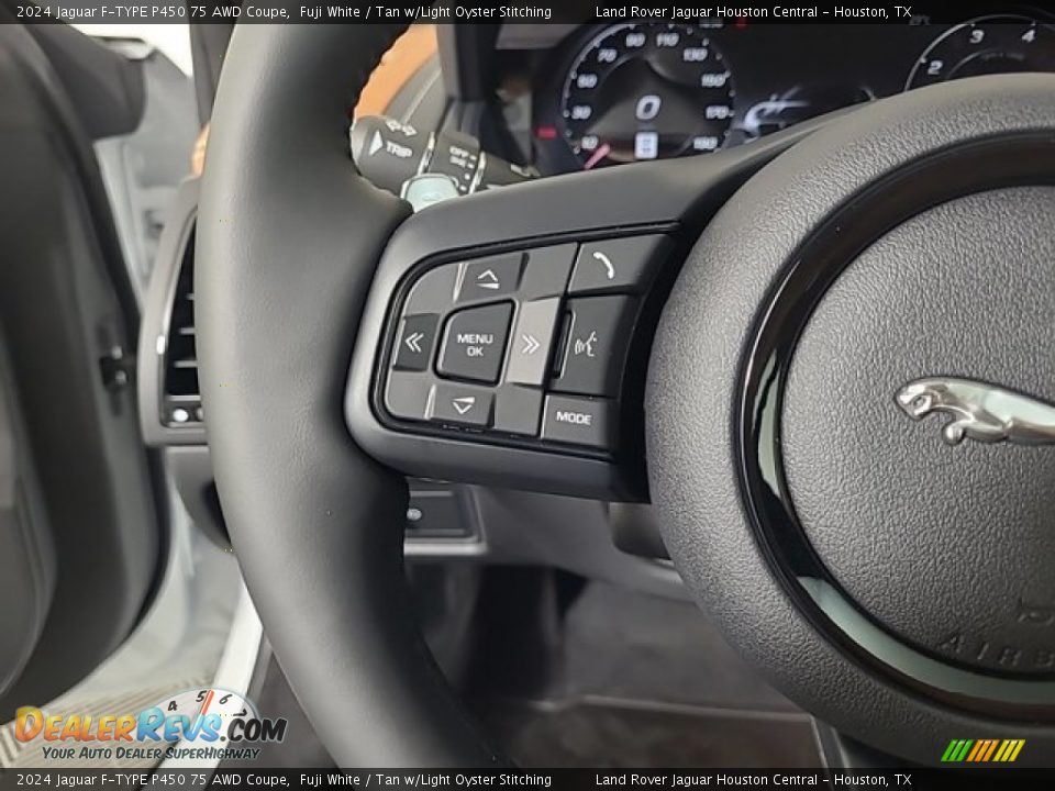 2024 Jaguar F-TYPE P450 75 AWD Coupe Steering Wheel Photo #18
