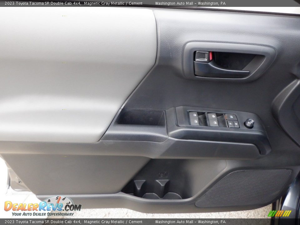 2023 Toyota Tacoma SR Double Cab 4x4 Magnetic Gray Metallic / Cement Photo #13