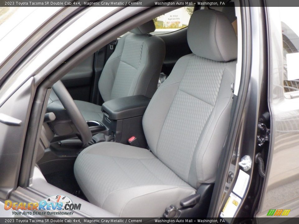 Front Seat of 2023 Toyota Tacoma SR Double Cab 4x4 Photo #14