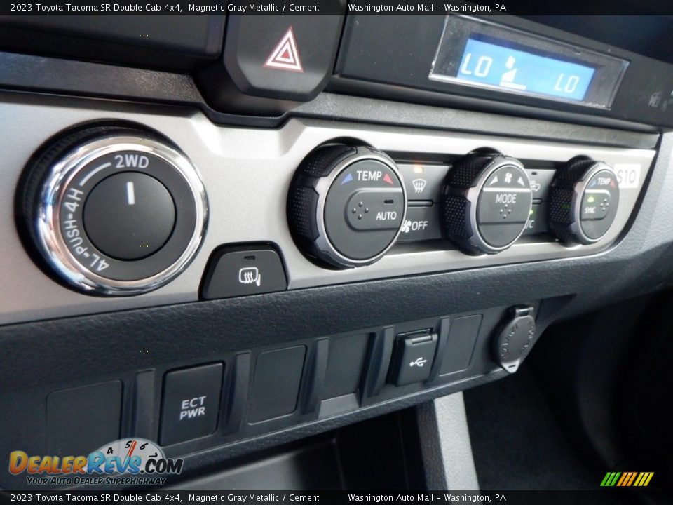 Controls of 2023 Toyota Tacoma SR Double Cab 4x4 Photo #18